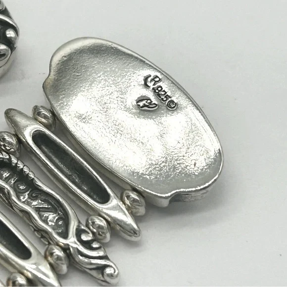 Carolyn Pollack American West Sterling Silver Saucer Bead Bracelet $599 - Picture 6 of 6